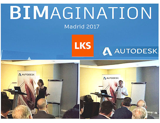 LKS-k hizlari bezala parte hartu du Autodesk-ek Madrilen antolatutako BIMagination hitzaldian LKS-k hizlari bezala parte hartu du Autodesk-ek Madrilen antolatutako BIMagination hitzaldian