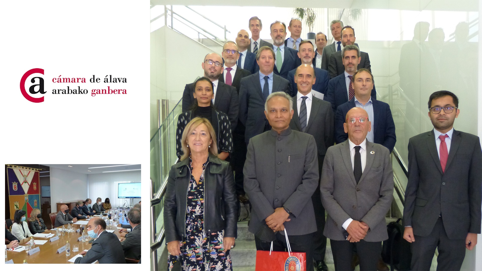 KREAN participa en un encuentro de empresas con el Embajador de India KREAN participa en un encuentro de empresas con el Embajador de India