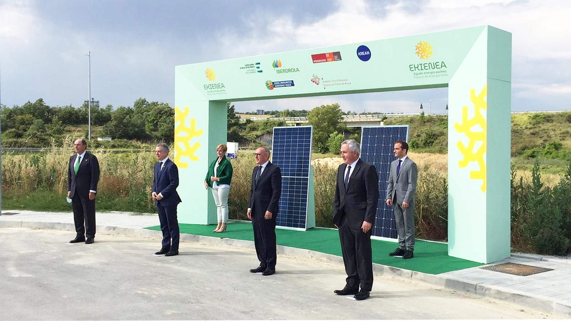 Presentación del proyecto EKIENEA, nuevo parque de energía fotovoltaica promovido por KREAN Presentación del proyecto EKIENEA, nuevo parque de energía fotovoltaica promovido por KREAN