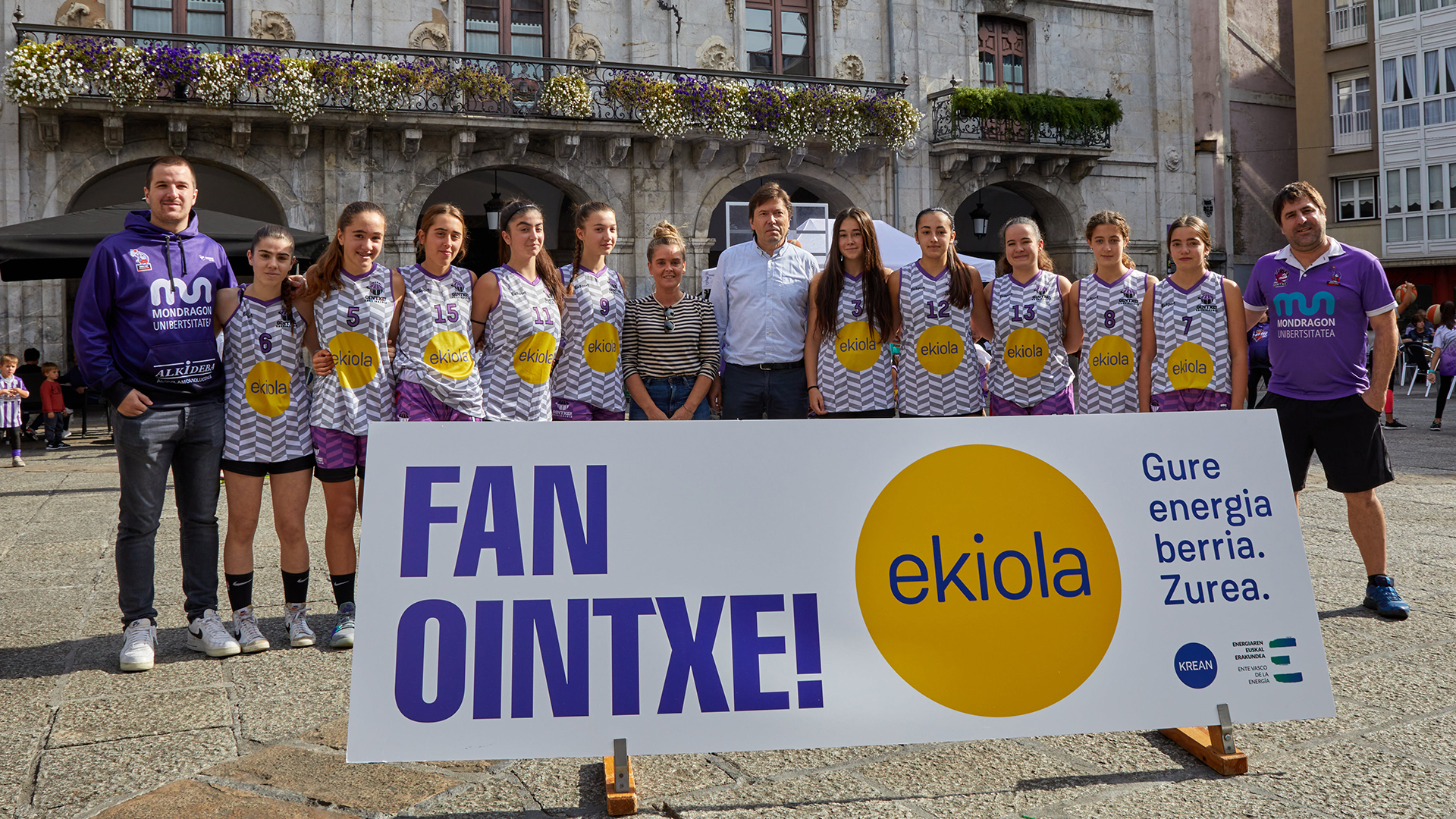 KREAN, nuevo patrocinador del OINTXE Saskibaloi de Mondragón KREAN, nuevo patrocinador del OINTXE Saskibaloi de Mondragón