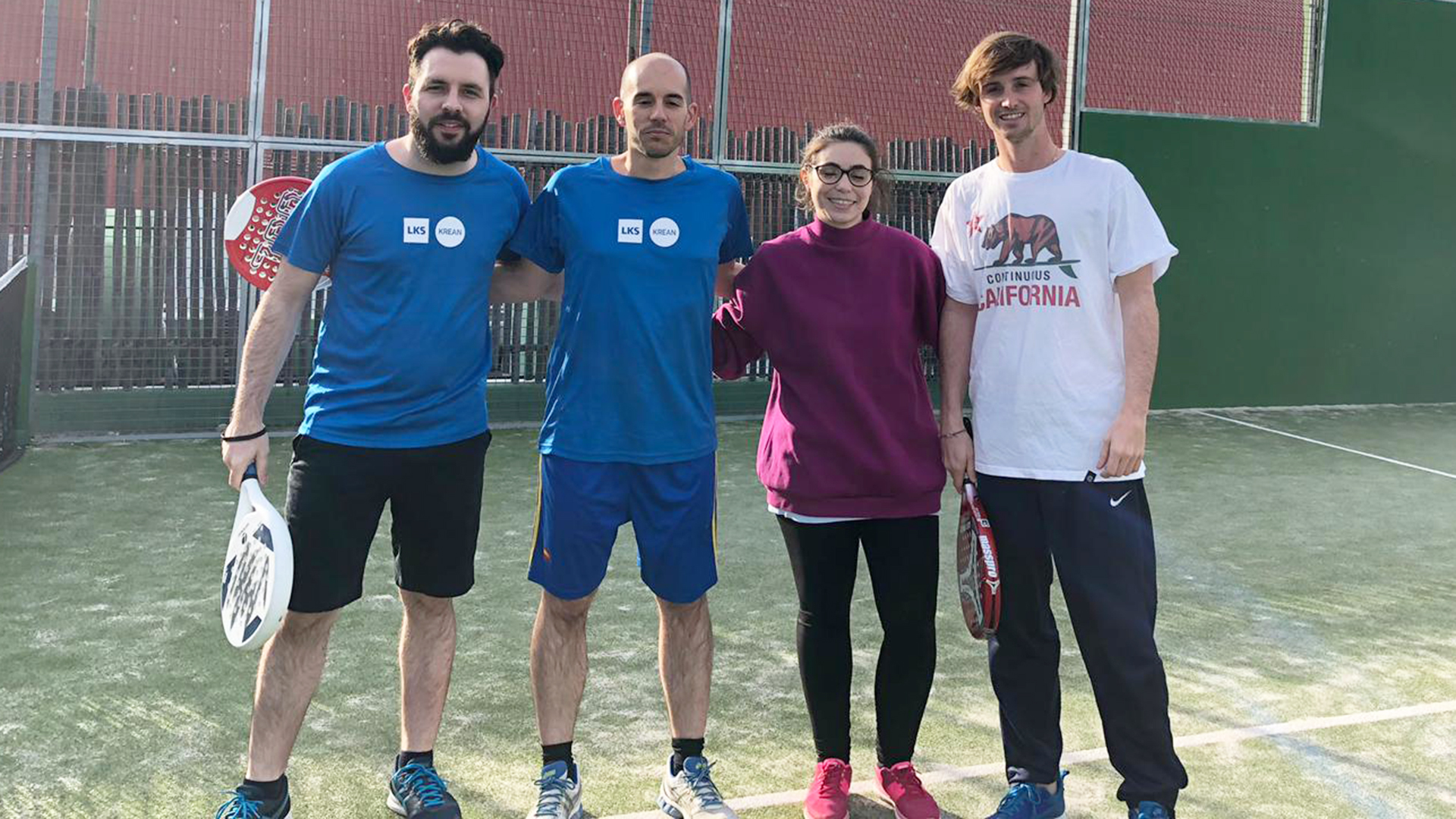 Liga de pádel en la Oficina de Madrid Liga de pádel en la Oficina de Madrid