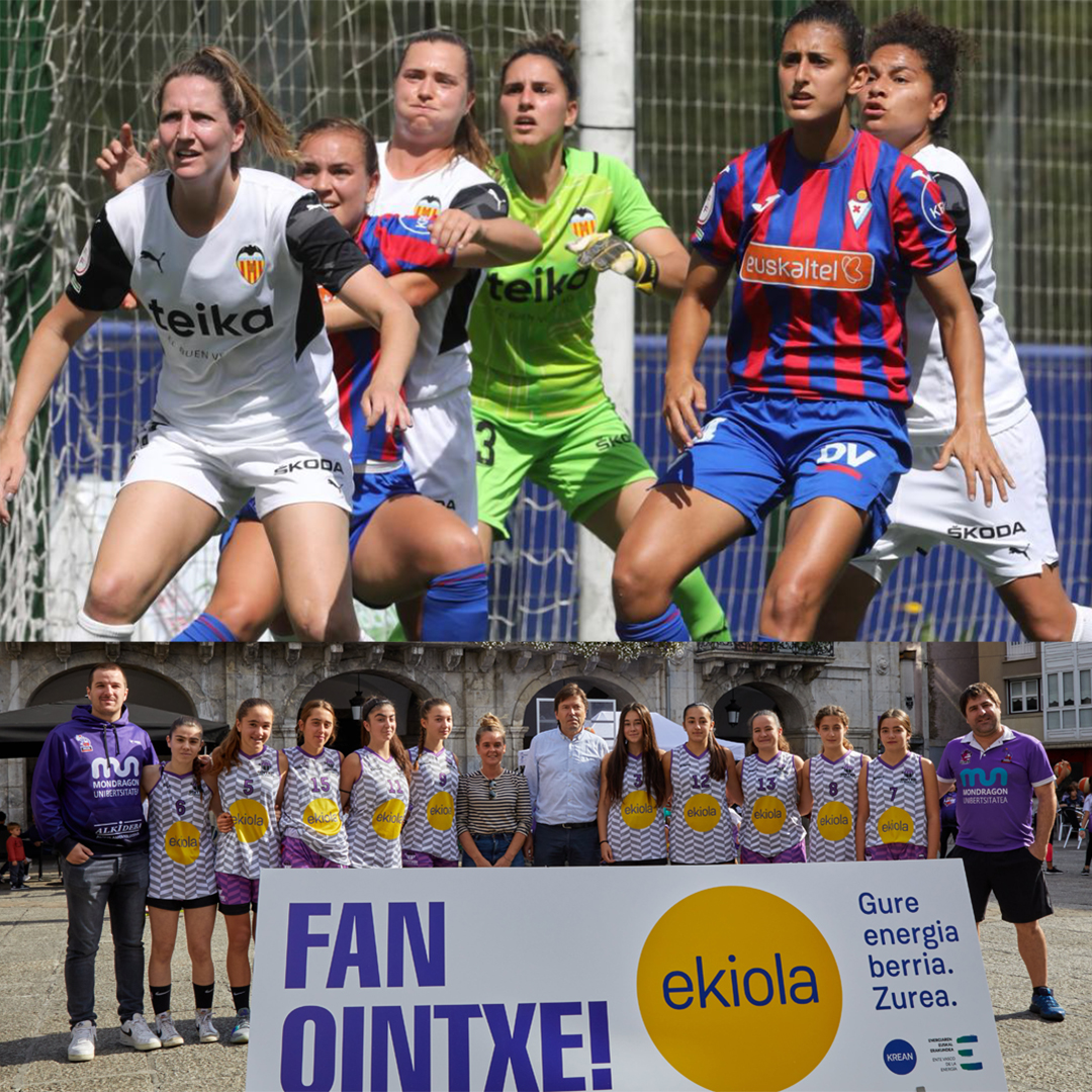 ​​​​​​​KREAN patrocina el primer equipo de Futbol Femenino de SD Eibar