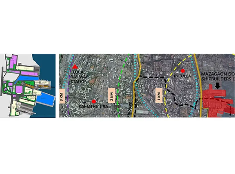 LKS en consorcio con Monarch Surveyors&Engineers está desarrollando el Master Plan para el Astillero de Mazagon en Mumbai