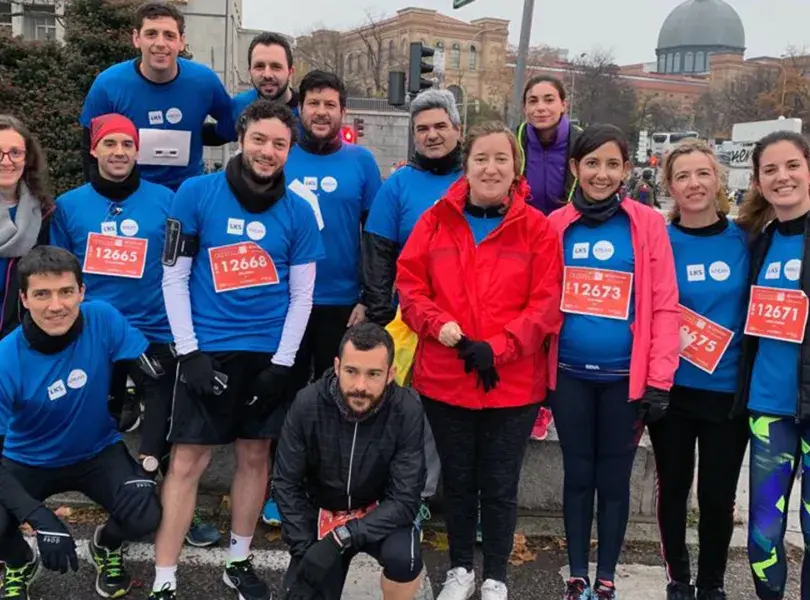 LKS KREAN participa de nuevo en la Carrera de las Empresas en Madrid