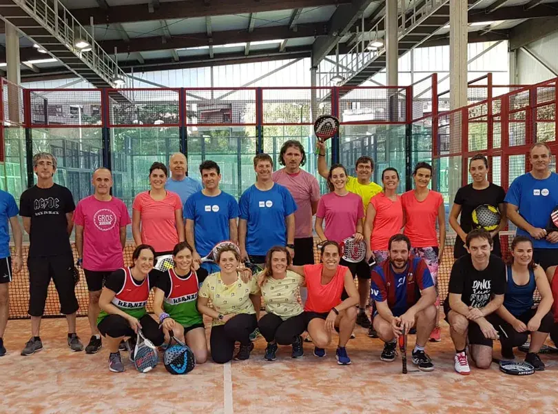 Tercer torneo de Paddle en la oficina de LKS KREAN en Donostia