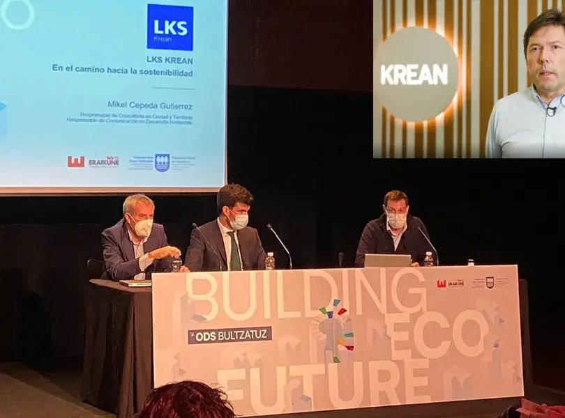 KREAN expone su compromiso con el desarrollo sostenible en la jornada Building Eco Future: ODS-Bultzatuz, promovida por ERAIKUNE.