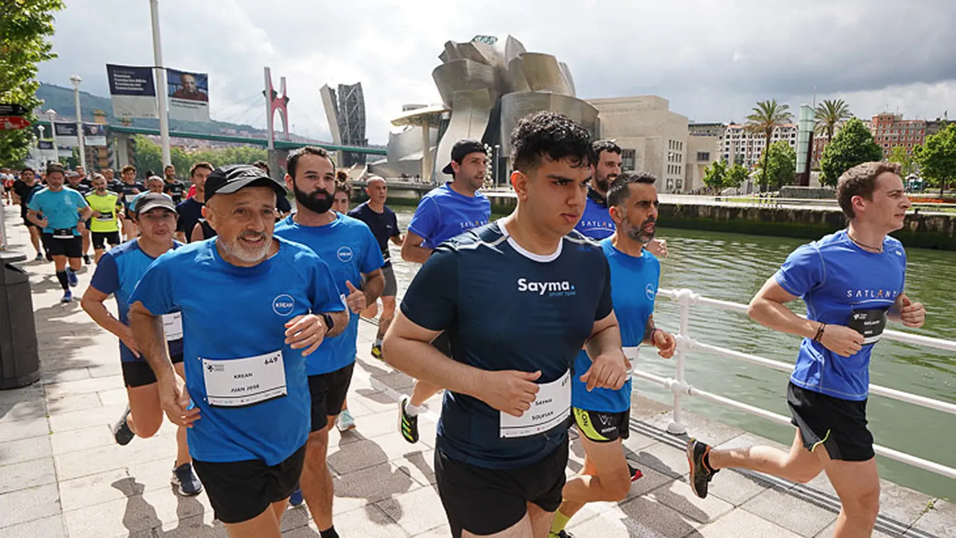 KREAN en la carrera de empresas de Bilbao